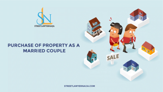 Purchase of Property as a Married Couple